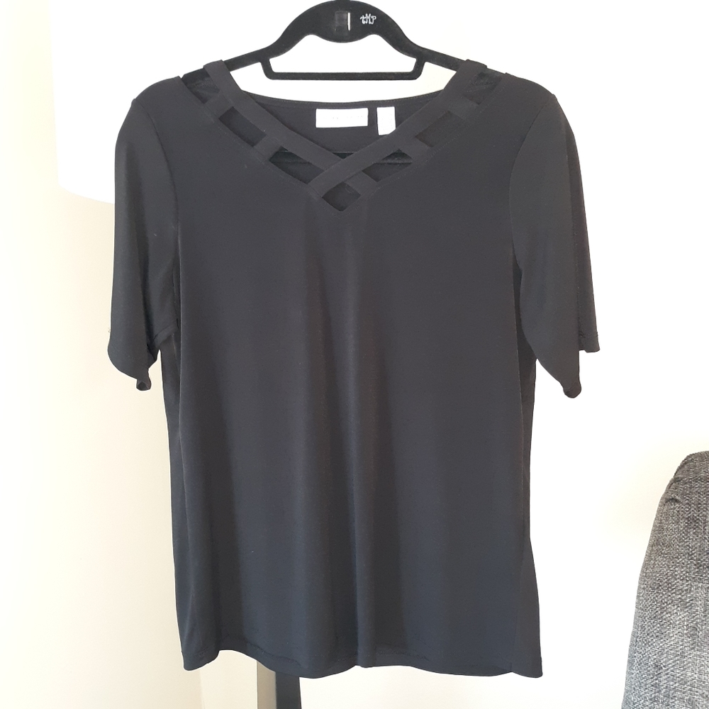 Susan Graver liquid knit top